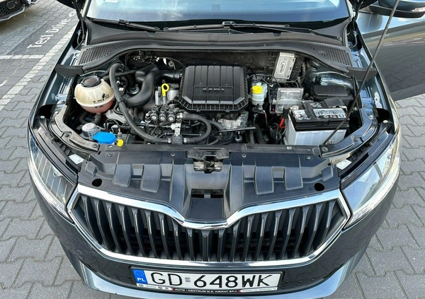 Skoda Fabia cena 47900 przebieg: 89082, rok produkcji 2020 z Witnica małe 407